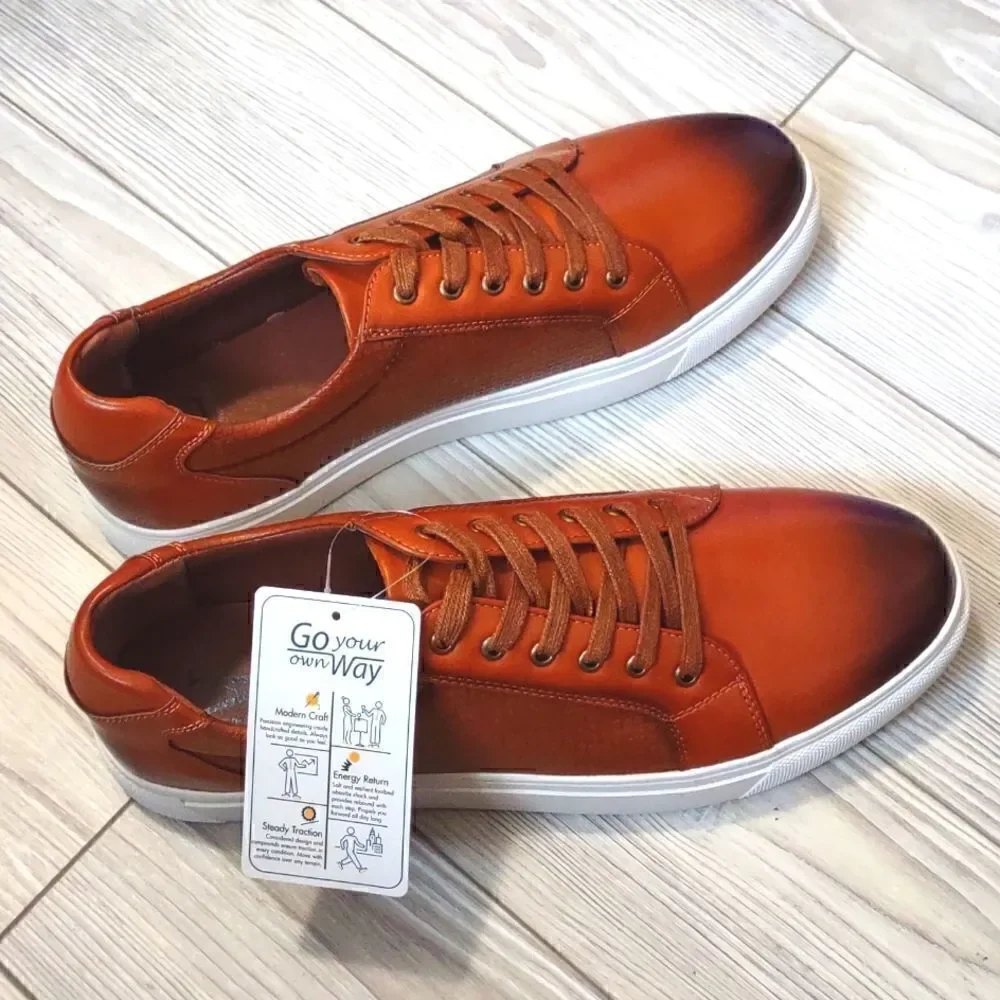 (36-4600)  MERRYLAND Men's Casual Dress Sneakers Oxford Shoes Sz 11